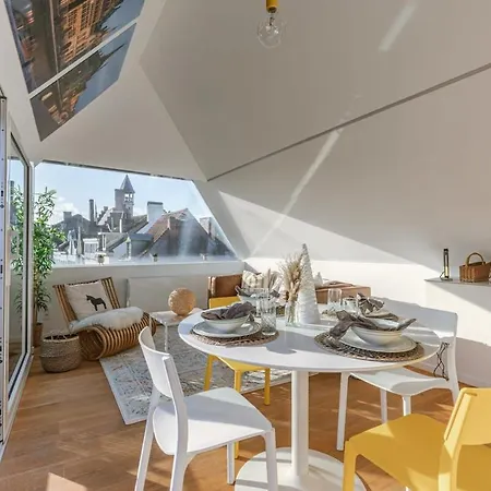 Appartement Huswell - Bright Overlooking The 3 Towers Of Gand
