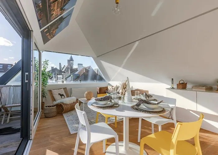 Appartement Huswell - Bright Overlooking The 3 Towers Of Gand